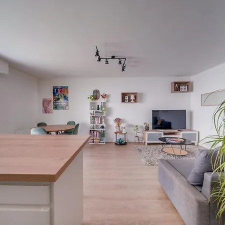 Pleasant Flat In With Terrace And Parking Apartamento Bordéus